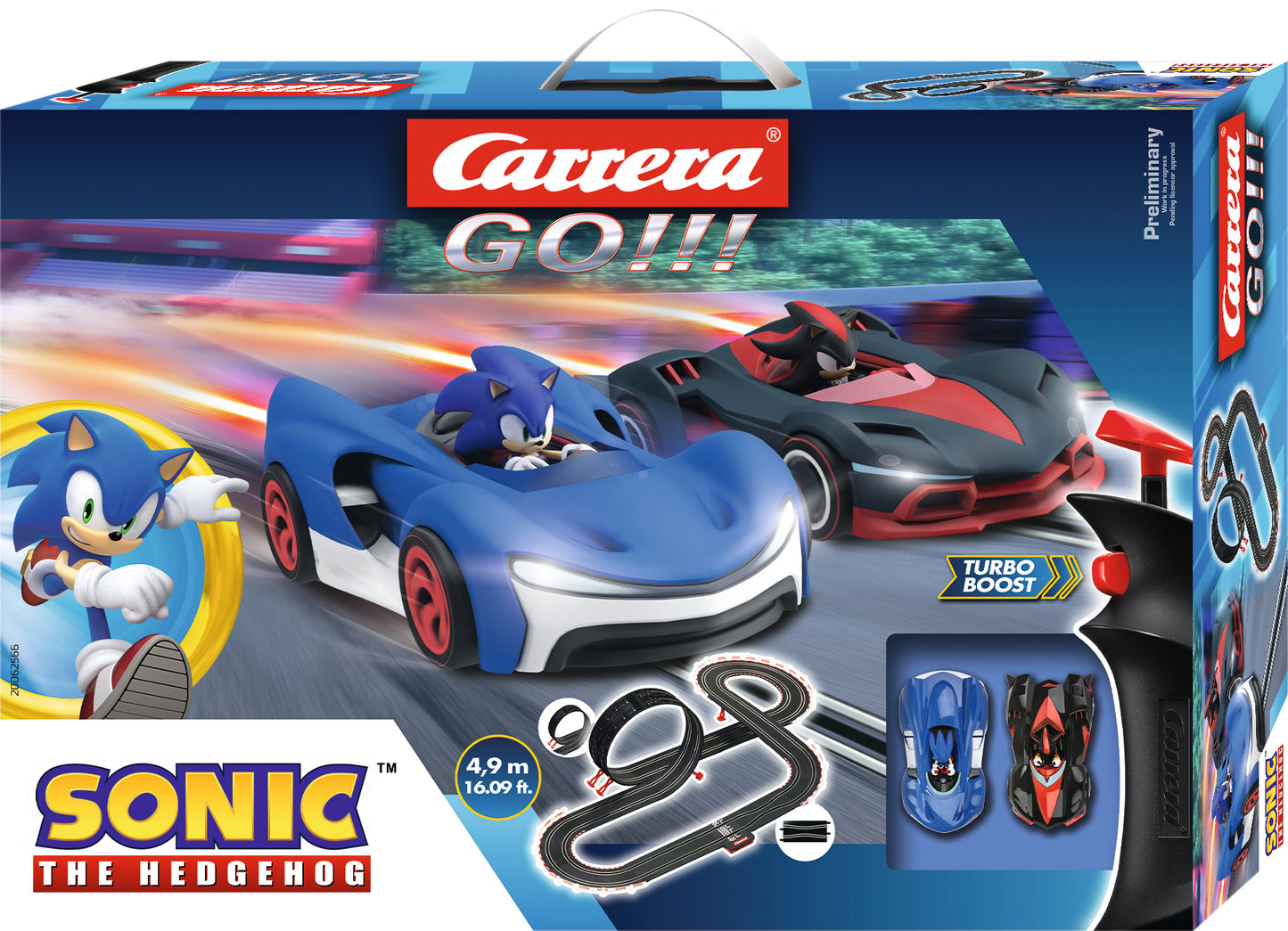 Carrera Go !!! Sonic the Hedgehog 4.9