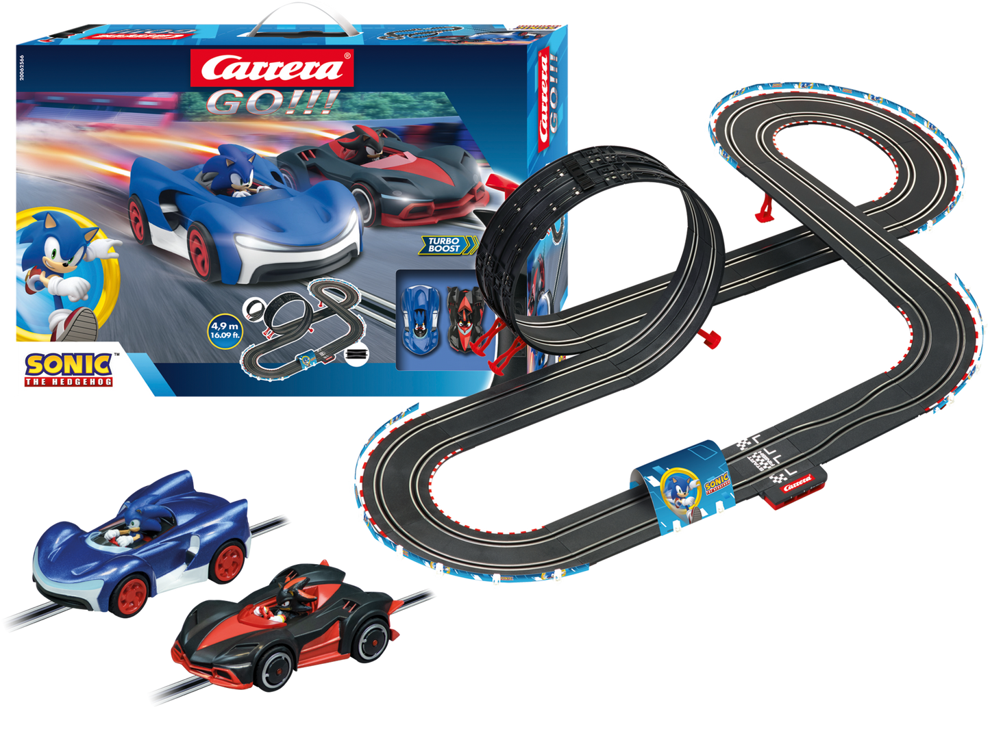 Carrera GO !!! Sonic the Hedgehog™ (4.9m)