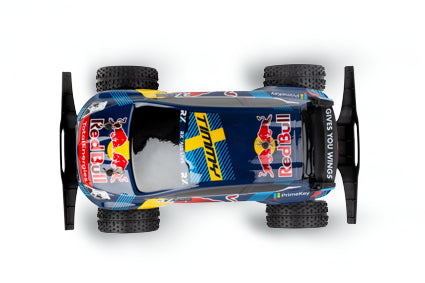 Carrera RC Red Bull Peugeot WRX 208 - Rallycross