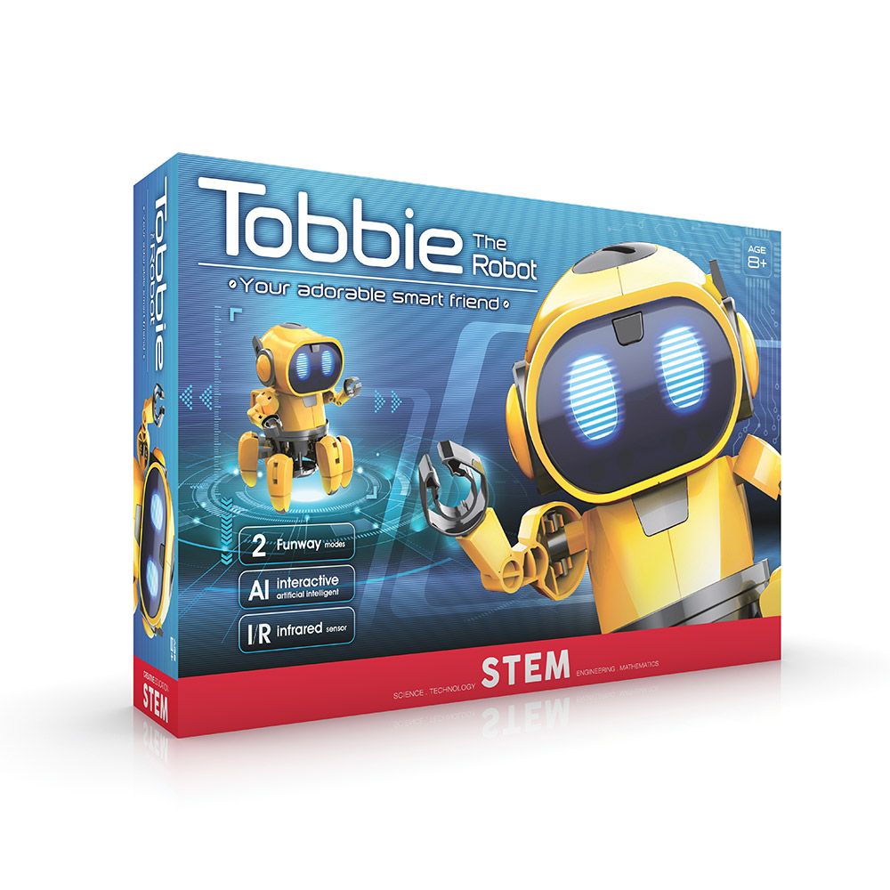 Construct & Create Tobbie The Self Guiding AI Robot