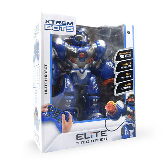 XtremBots Elite Trooper        Walking Programmable Robot