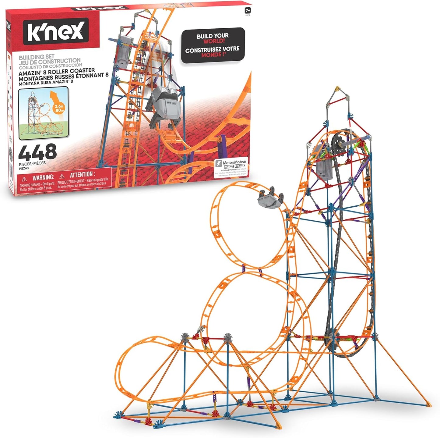 K’NEX – Amazin’ 8 Roller Coaster 80216