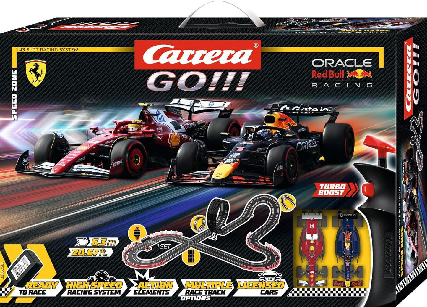 Carrera GO!!!  Speed Zone (6.3m)