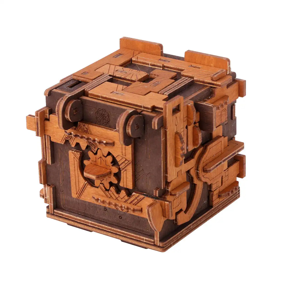 Wooden City WR354 3D Wooden Box Puzzle – Escape Room Puzzle Box