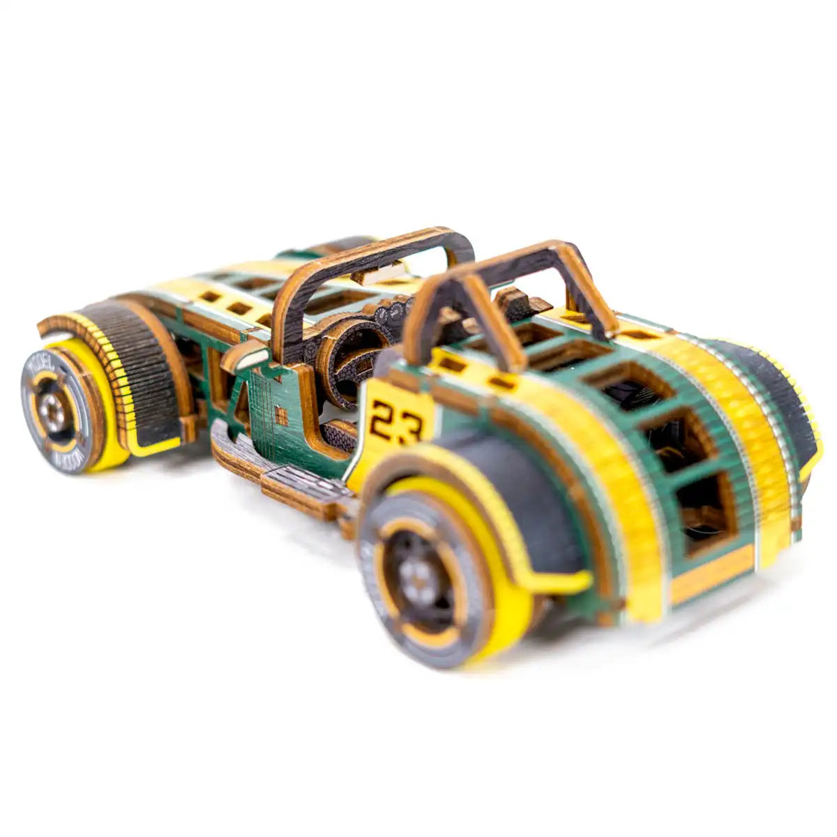 Wooden City LE004 3D Wooden Car Puzzle – Roadster Limited Edition