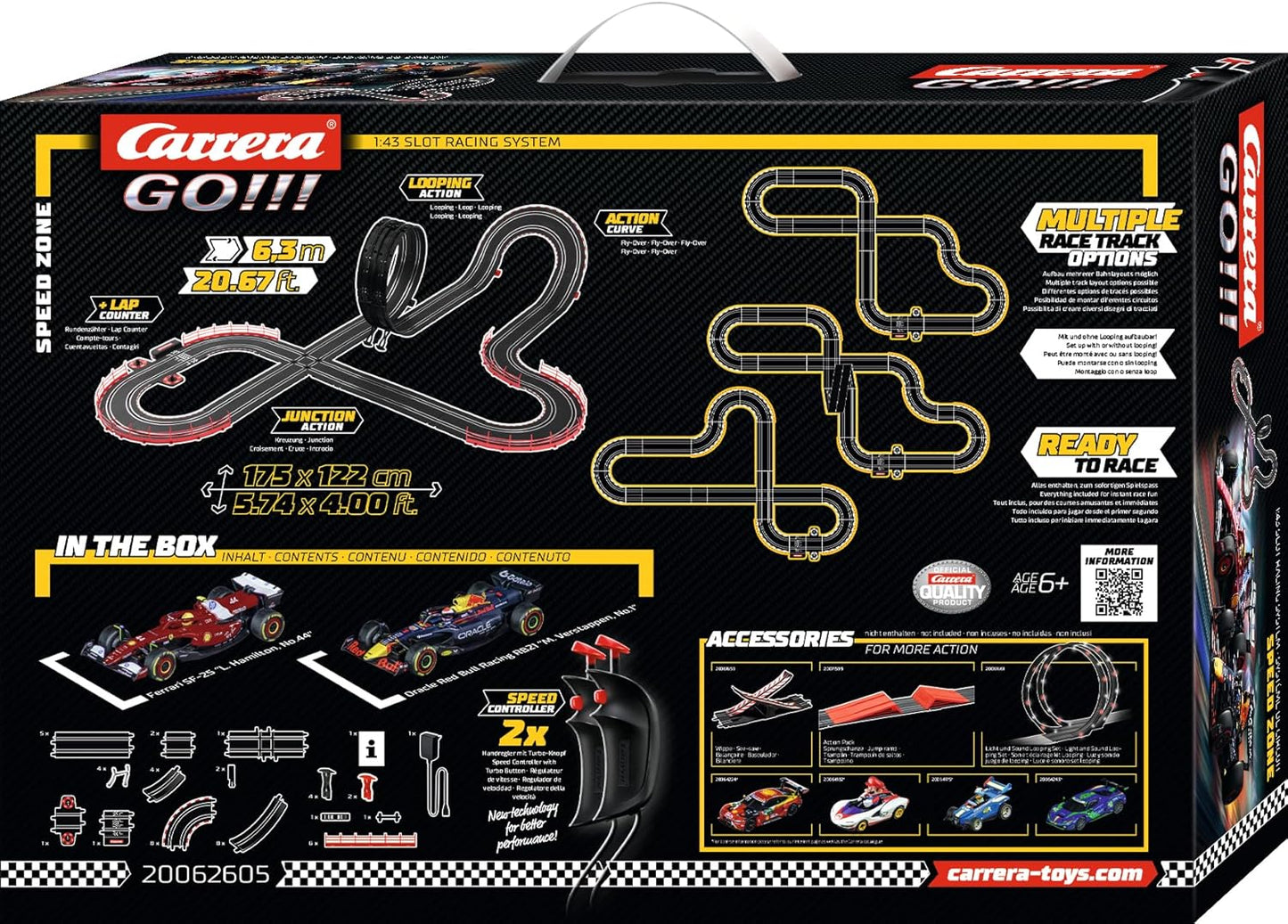 Carrera GO!!!  Speed Zone (6.3m)
