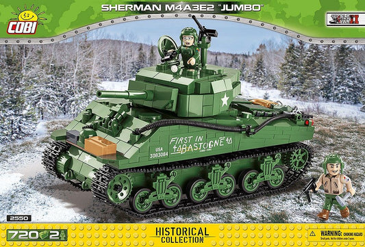 COBI-2550 Sherman M4A3E2 Jumbo