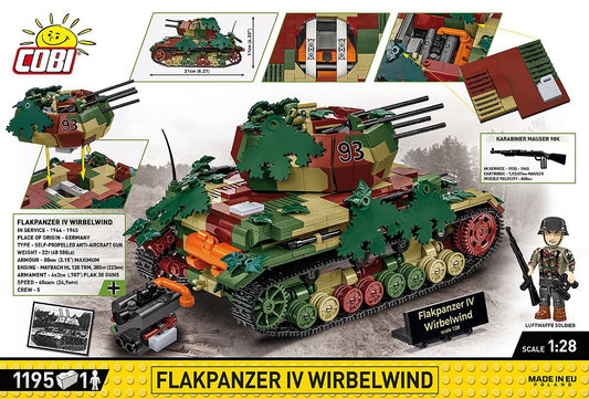 COBI-2593 Flakpanzer IV Wirbelwind - Executive Edition