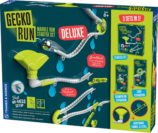 Thames & Kosmos Gecko Run: Marble Run Deluxe Kit 550206