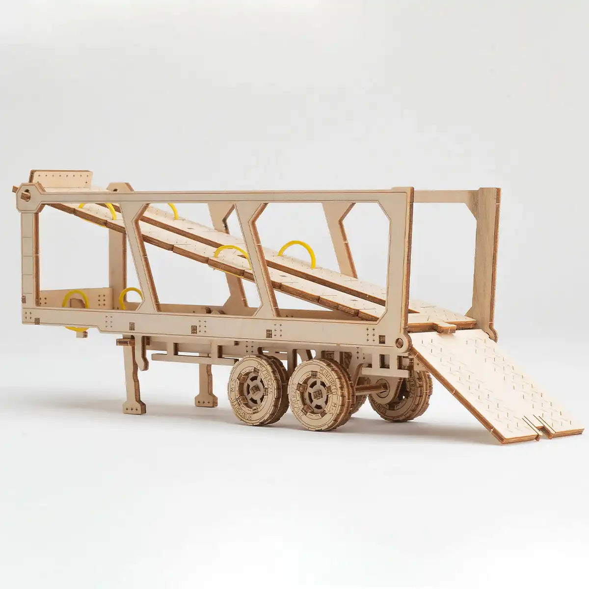 Wooden City MB016 3D Wooden Puzzle – Car Carrier Truck