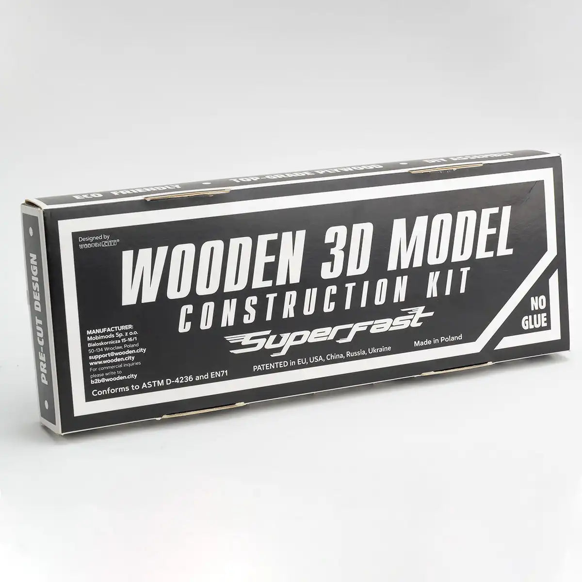 Wooden City MB016 3D Wooden Puzzle – Car Carrier Truck