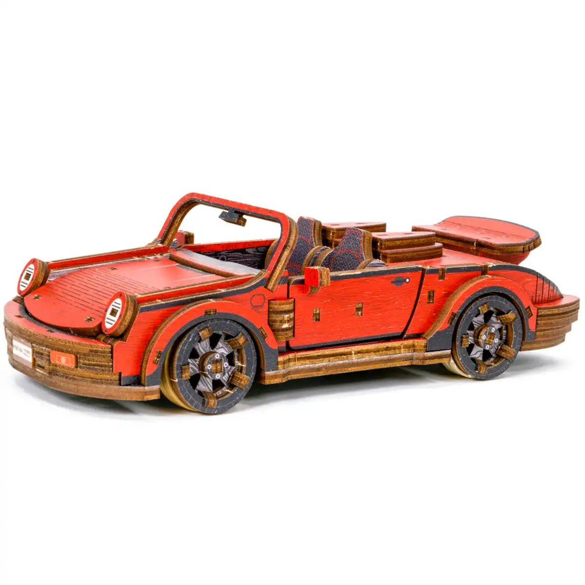 Wooden City LE005 3D Wooden Car Puzzle – Sport Car Limited Edition