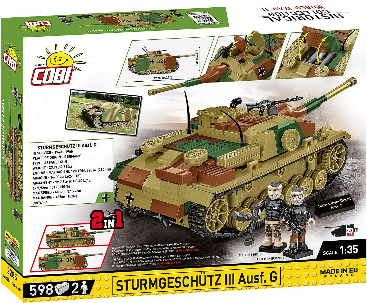 COBI-2285 Sturmgeschütz III Ausf.G