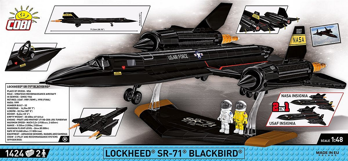COBI-5890 Lockheed SR-71 Blackbird - Executive Edition