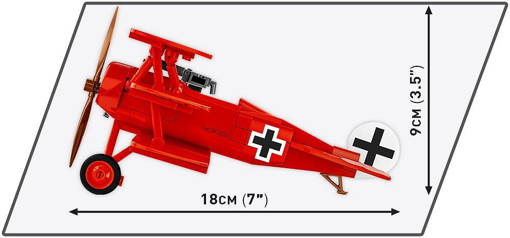 COBI-2996 Fokker Dr.1 Red Baron