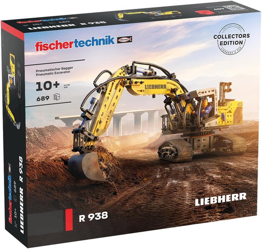 Fischertechnik Liebherr R 938 Pneumatic Excavator  576450