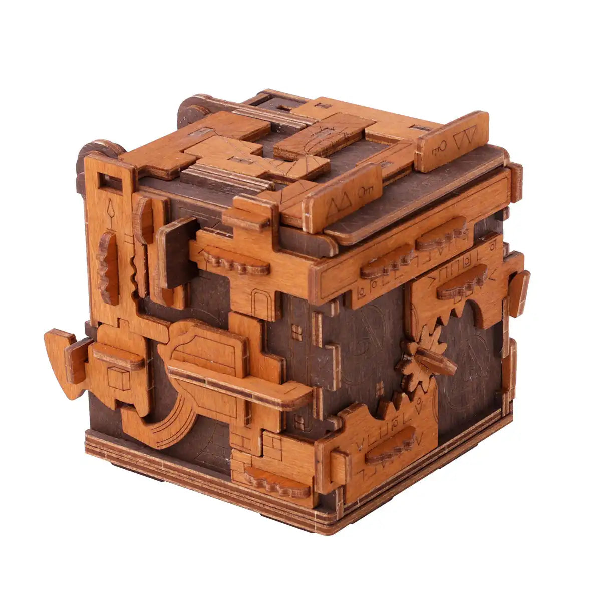 Wooden City WR354 3D Wooden Box Puzzle – Escape Room Puzzle Box